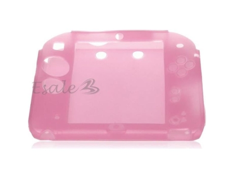 Capa Protetora de Silicone Rosa para Console de Jogos Nintendo 2Ds Quente
