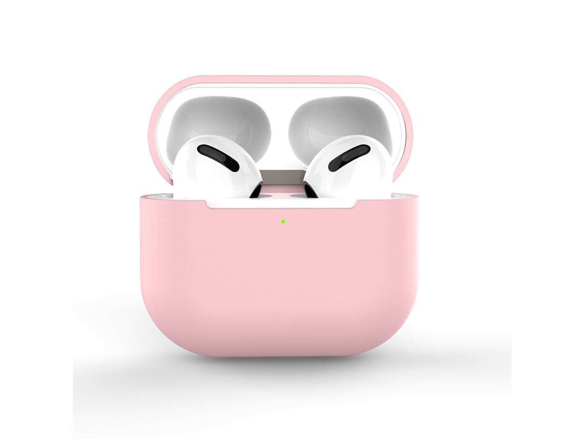 Cubierta Para Auriculares Ultra Delgada Dividida De Silicona Líquida Para Airpods3 Inalámbricos Apple Exclusiva Para El Sudeste Asiático Color Sólido