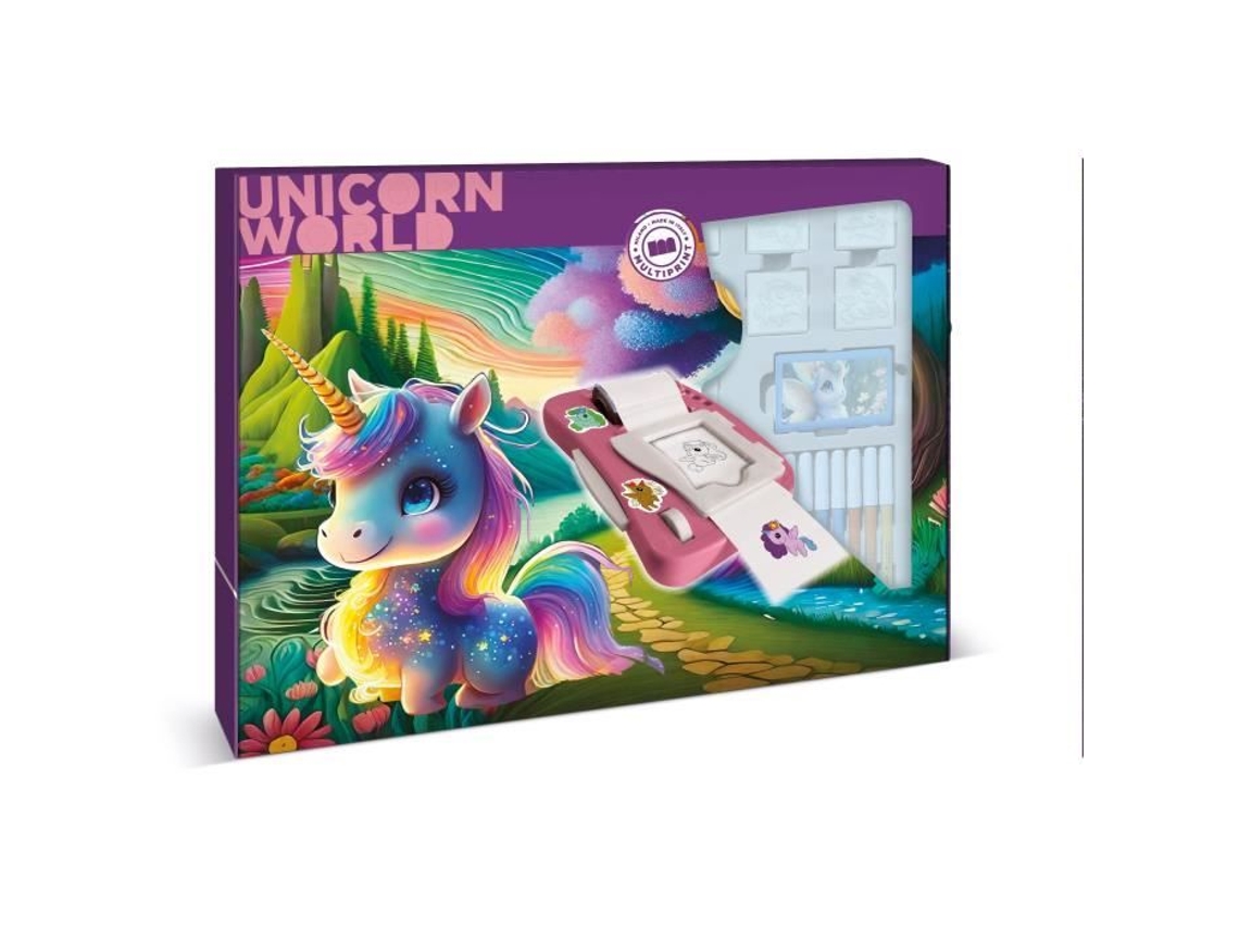 La máquina de pegatinas - MULTIPRINT - 8978 - Unicornios