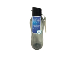 Botella de plástico My Home de 800 ml - Negra