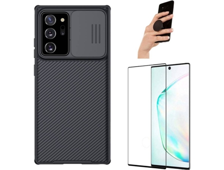 Carcasa, Protector y Popsocket Samsung Note 20 Ultra Nillkin Camshield Negro
