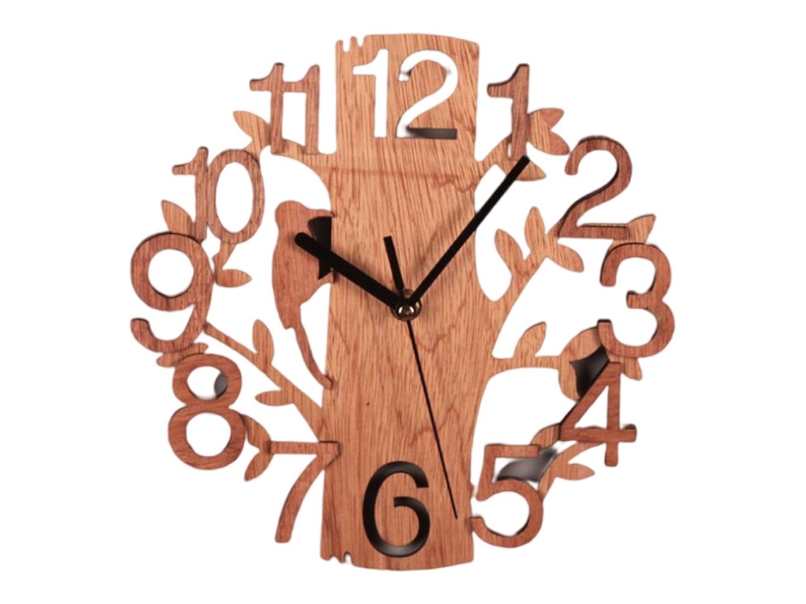 Reloj de pared decorativo silencioso sin tictac
