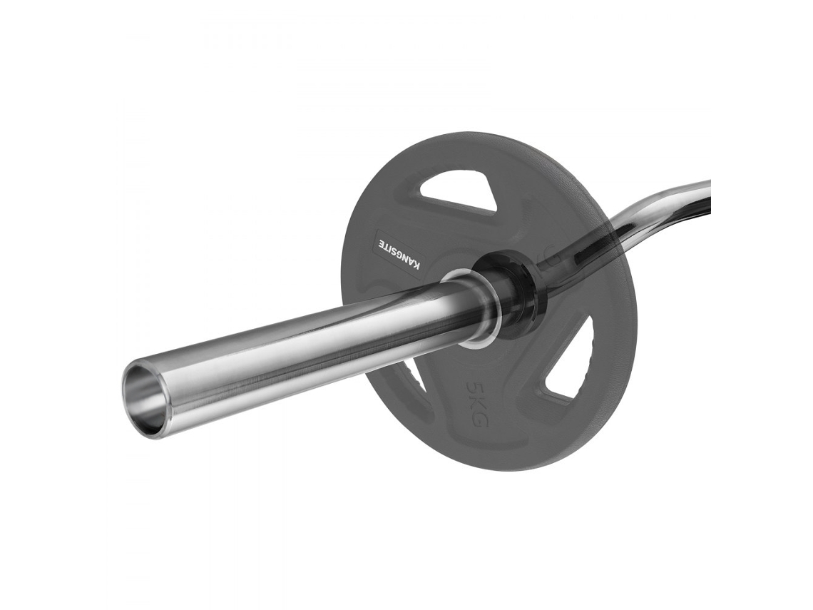Barra Olímpica de 2210 mm en Acero A3 con Capacidad de 675 kg Tekmaquinas