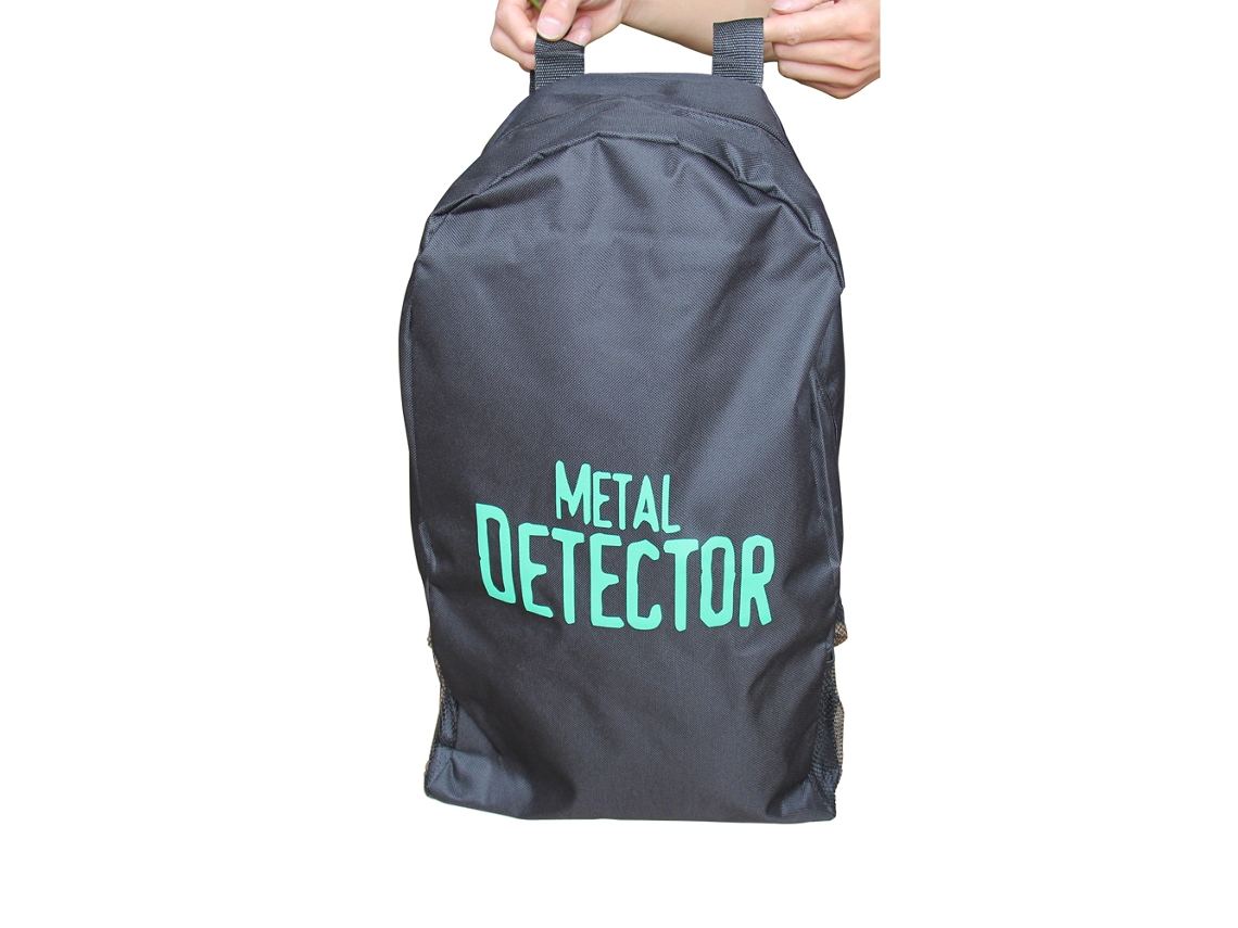 Mochila De Lona Ajustable De Gran Capacidad Para Detector De Metales, Ideal Para Aventuras Al Aire Libre.