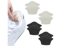 Pares De Protectores De Tacón Autoadhesivos Para Zapatos Grandes (9 Mm)