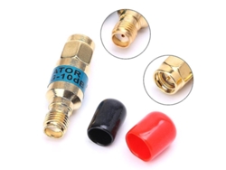 Adaptador de corriente IEC 320 C14, enchufe macho a toma hembra, 2 pines, EE. UU., cable C14 a NEMA 1-15R, negro, 0,1 m