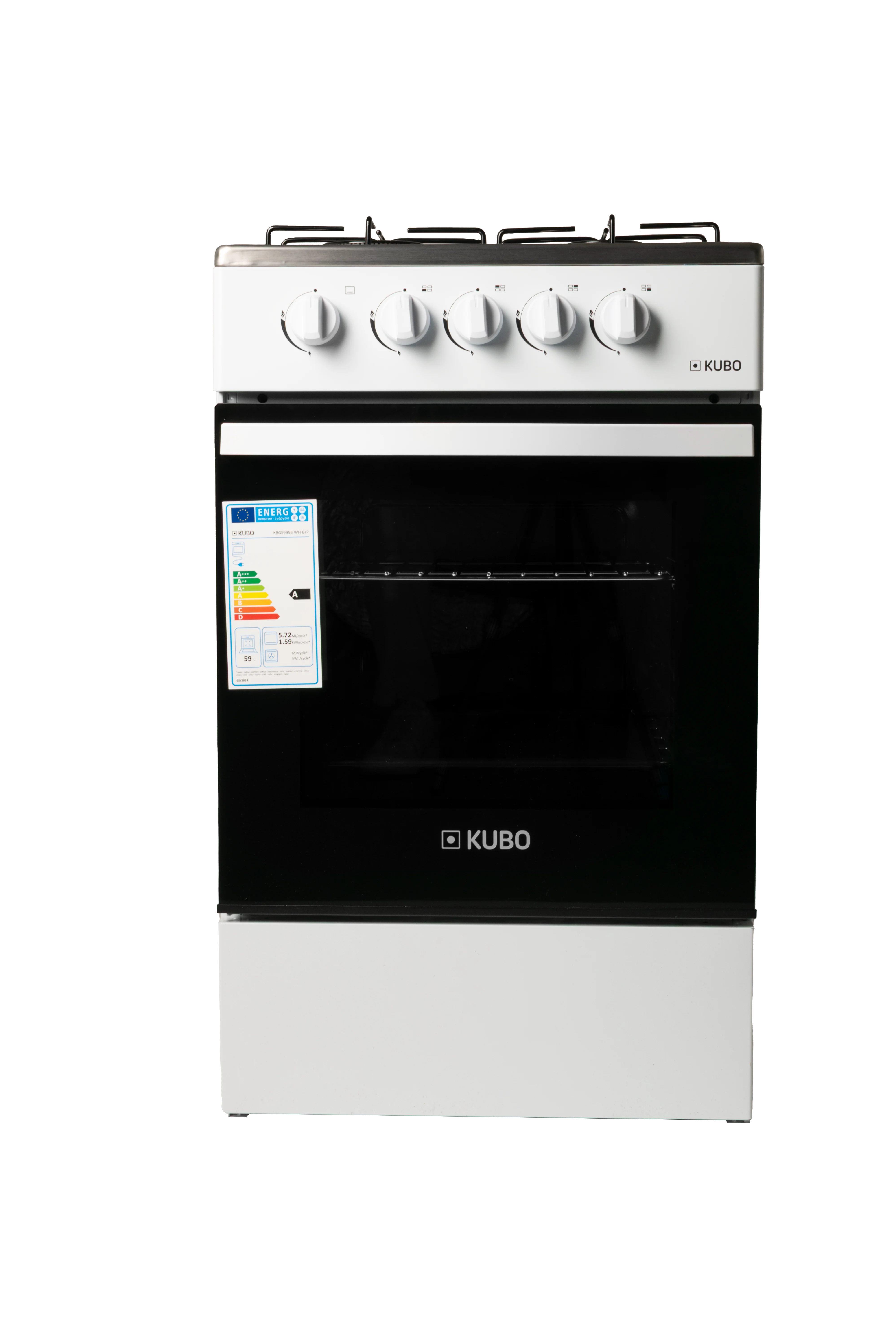 Cocina KUBO 50X50 KBGS9955 (55 L - Gás Butano/Propano - Blanco ) 