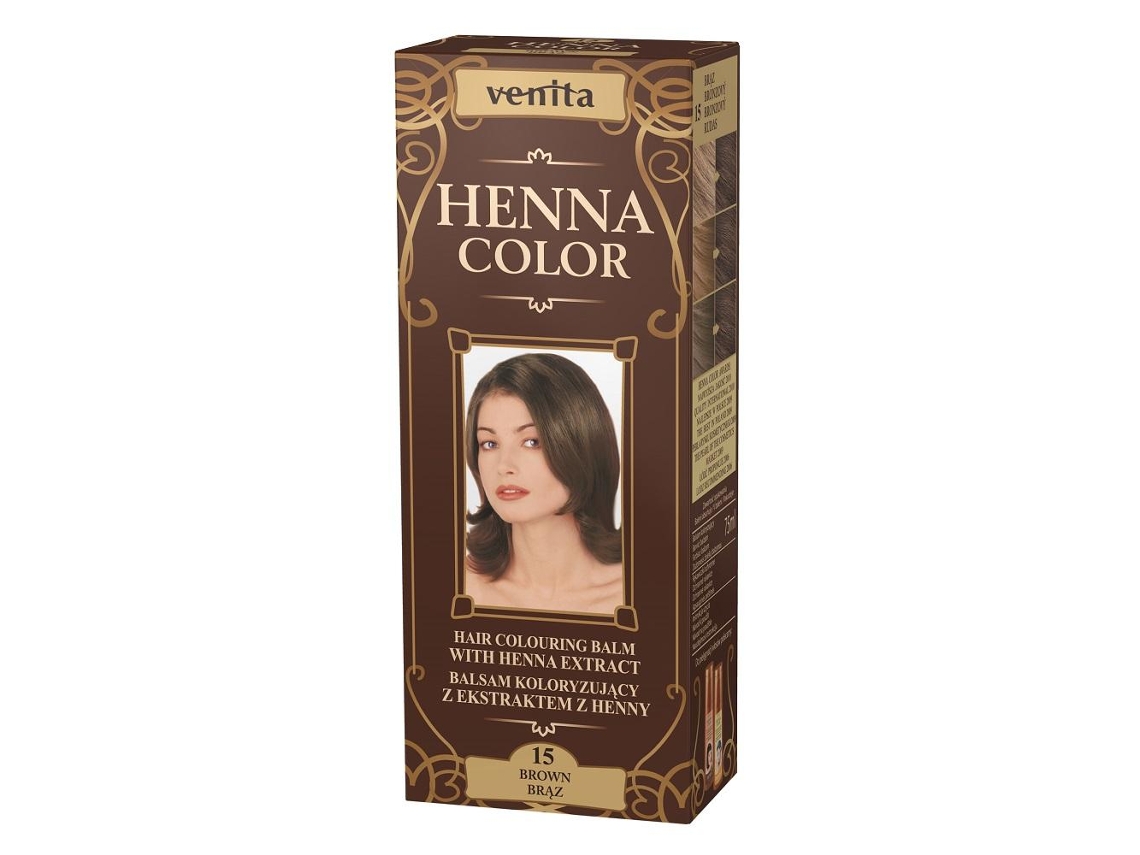 Henna Color Balsam Coloring con extracto de henna 15 Bronce 75ml