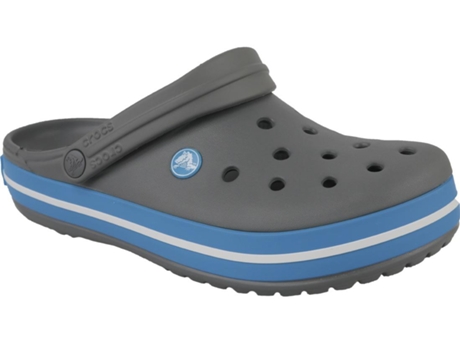 Zuecos CROCS Crocband Charcoalocean Mujer (36-37 - Gris)