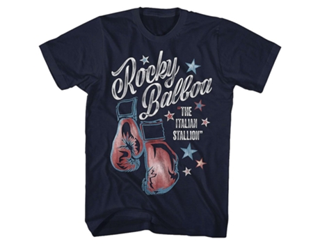 Camiseta ROCKINSTONE Guantes de Boxeo Camiseta Rocky (M)
