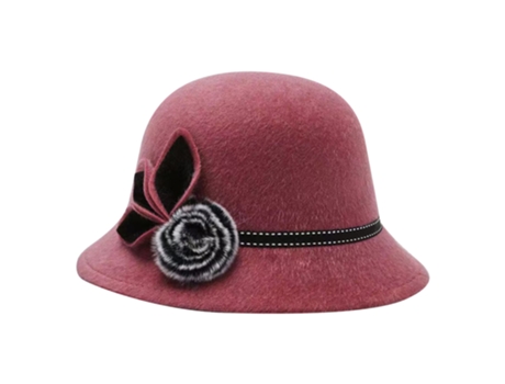 Sombrero Pescador Sombrero Moda - Trébol Tipo A - Cuero Rosa Sombrero Pescador Sombrero Moda - Trébol Tipo A - Cuero Rosa JEIIBRZUI