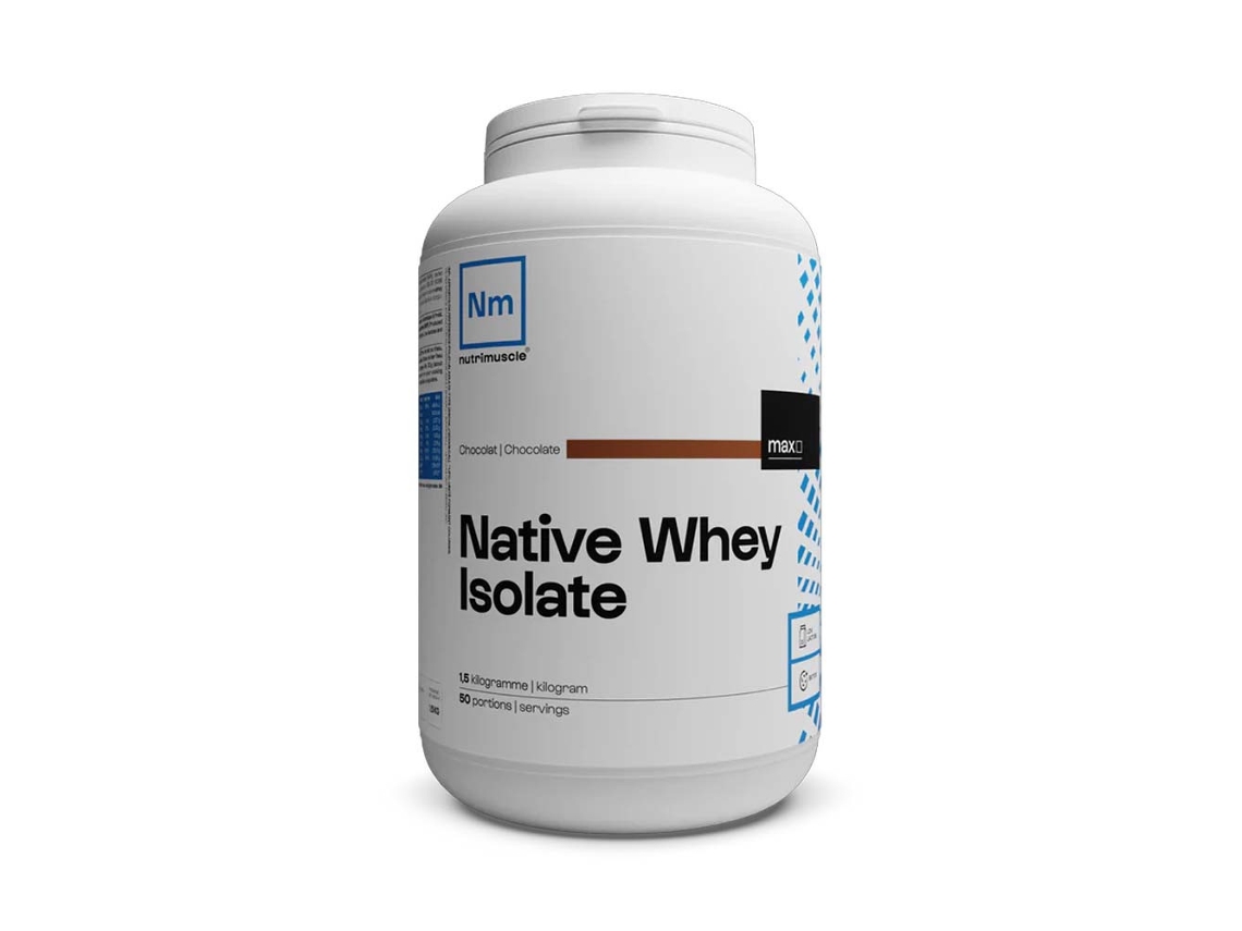 Aislado de suero nativo Nutrimuscle bajo en lactosa (1,5 kg)