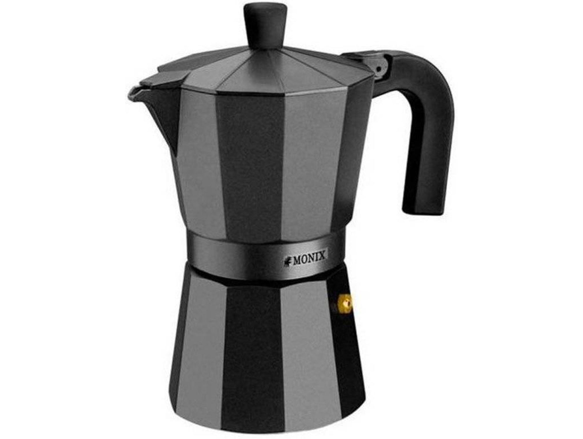 Cafetera Italiana MONIX Vitro Noir ( 3 Tazas)