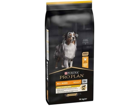 Pienso para Perros PURINA Pro Plan OptiWeight All Size Light (3Kg - Seco - Adulto - Razas Grandes - Castrados - Sabor: Pollo)