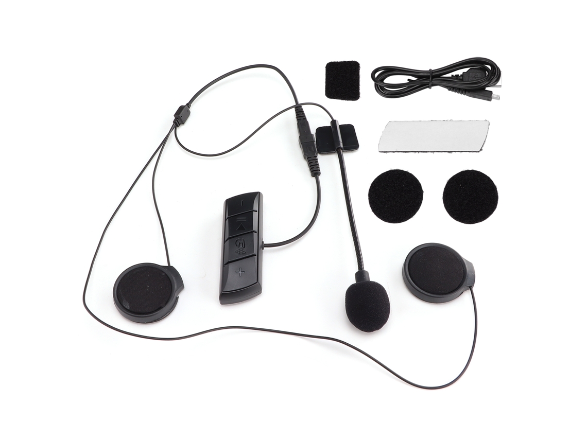 Auriculares Bluetooth Para Casco De Moto M7, Resistentes Al Agua, Llamadas Manos Libres, Música Y