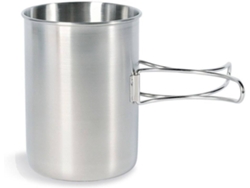 Taza para Camping TATONKA Handle Mug (Acero inoxidable - 10 x 13,5 cm)