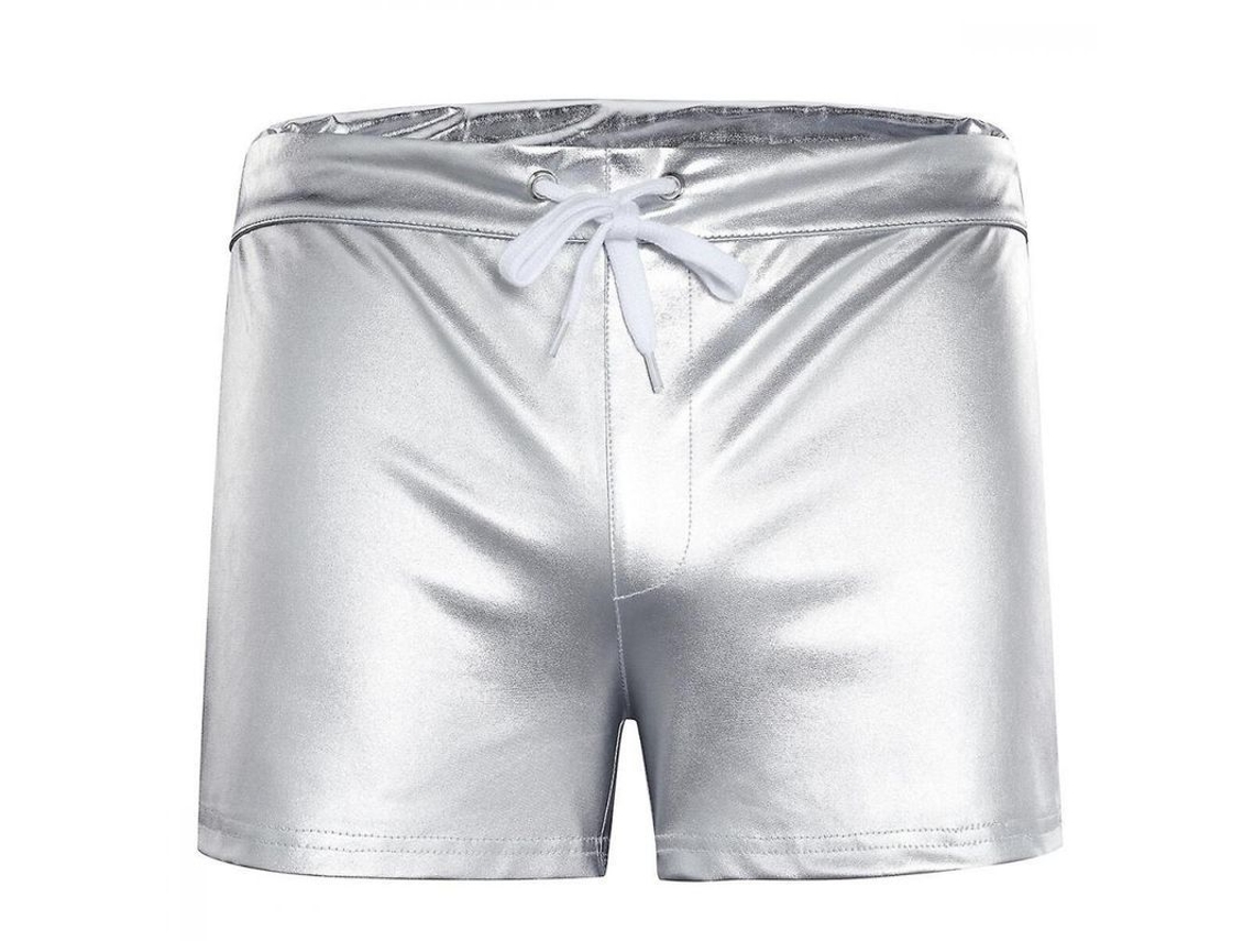 Calzoncillos De Cuero Brillante Para Hombre Jui - Tallas S A Xxl - Tejido Elástico Cuádruple Para Festivales Y Ocasiones Especiales