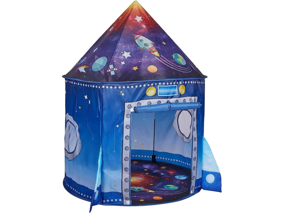 Tienda de juegos infantil plegable con forma de cohete Siurn
