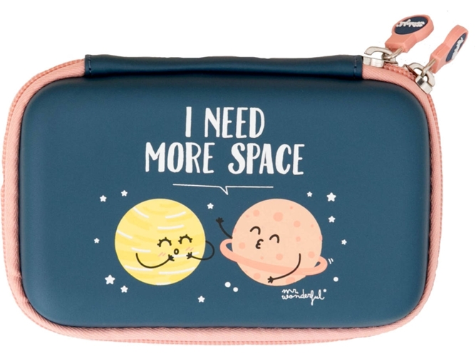 Funda MR. WONDERFUL I Need More Space Disco duro Powerbank 2.5