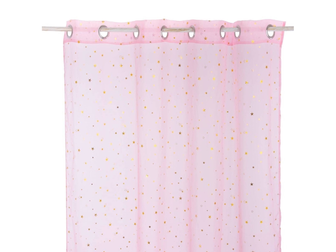 ATMOSPHERA - Cortina Estrellas Rosa 140X250cm
