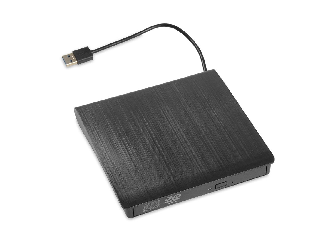 Unidad de disco óptico Ied02 DVD-ROM negra IBOX