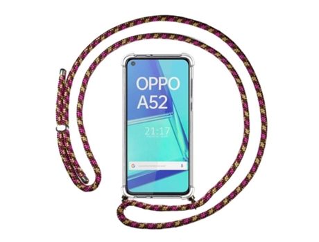 Carcasa Oppo A52 TUMUNDOSMARTPHONE Colgante Rosa