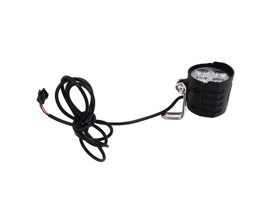 2026-faros Led 2 En 1 Claxon Luz Delantera Para Moto Scooter Coche Eléctrico 12-80v