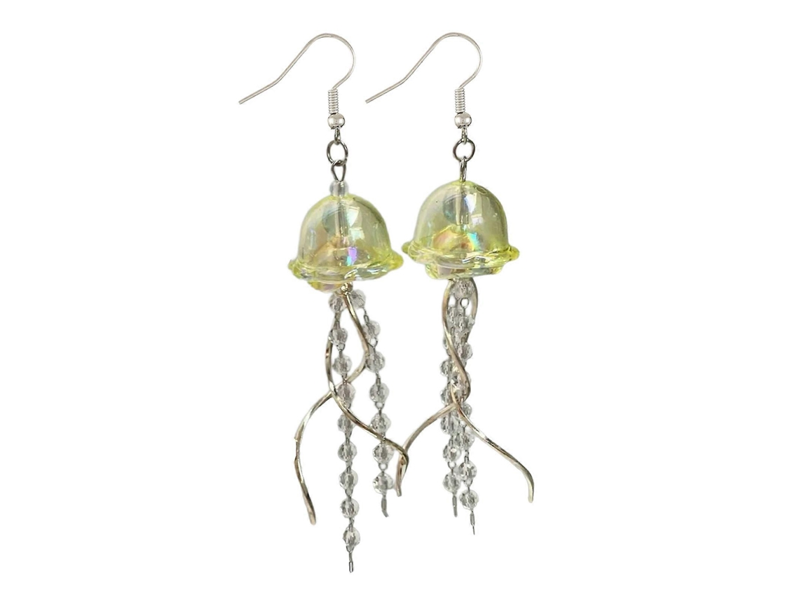 Pendientes de medusa elegantes y portátiles con gancho para la oreja, ideales para personas modernas - Rosewell