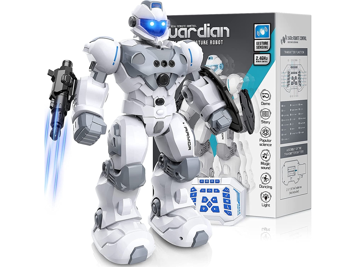 Regalo Elegante Teledirigido Programable Grande Del Juguete Del Robot Del Baile Que Camina Con El Gesto Y La Detección Gertiz