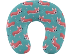 Almohada Viaje Forma Diseño Espuma Viscoelástica Viscoelástica Fácil Relajación Cómodos Familia.brfácil