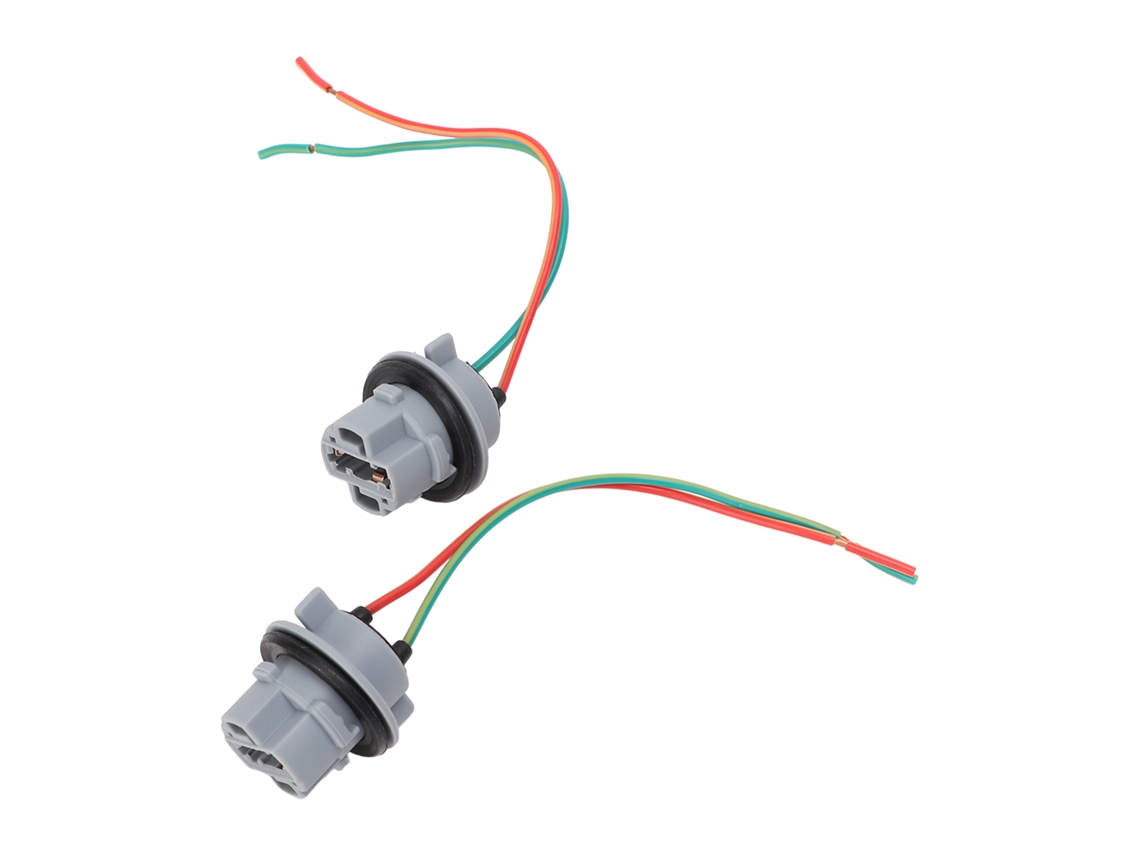 2 Conectores Para Faros Led De 12 V, Abs, 50 W, 6000 K, Para Bicicletas, Coches, Remolques Y Barcos.