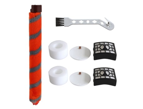 Kit de filtro Hepa de repuesto, fieltro de espuma y cepillo rodante para aspiradoras Shark Nv680, Nv800, incluye paquete combinado de cepillo pequeño
