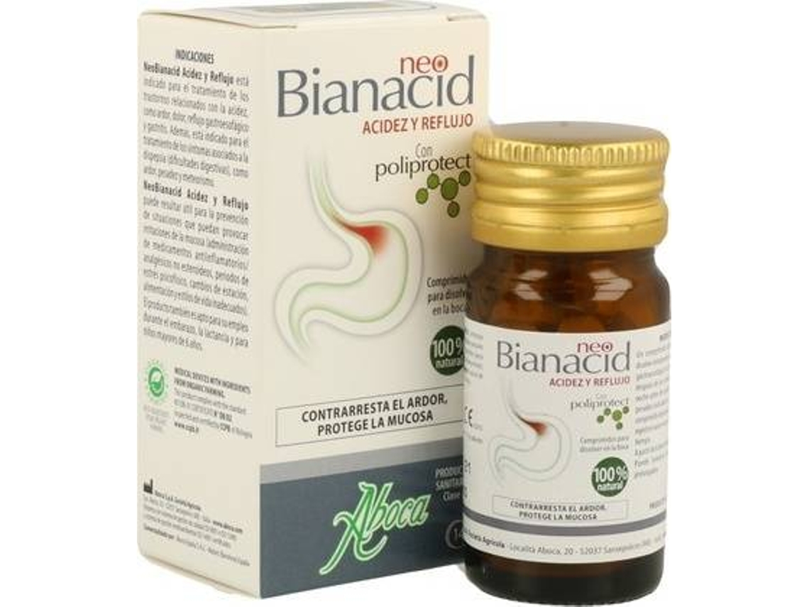 Complemento Alimentar ABOCA Neobianacid Acidez E Refluxo (14 comprimidos)
