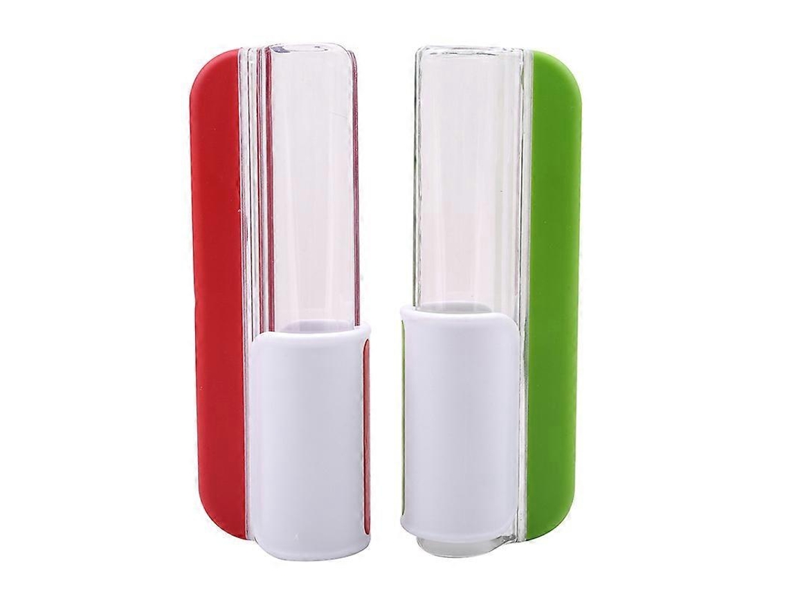 Juego de 2 cortadores de fruta de acero inoxidable para cortar tomates, verduras, ensaladas, cerezas, etc.