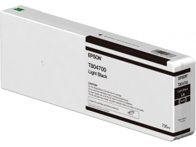 Cartucho de tinta original EPSON 700 ml , Gris, C13T804700, T8047
