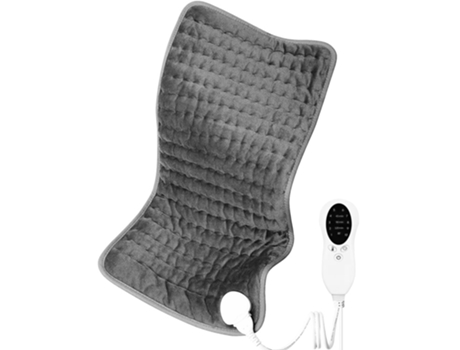Manta Calefactora Cálida - 30*60 Cm Gris - Normativa Europea - Máxima Seguridad JEIIBRZUI