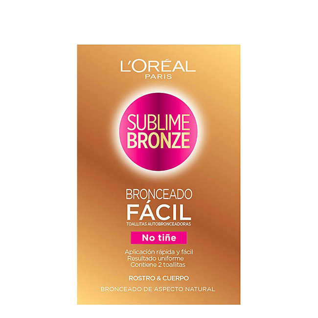 Toallitas Autobronceadoras L'ORÉAL Sublime