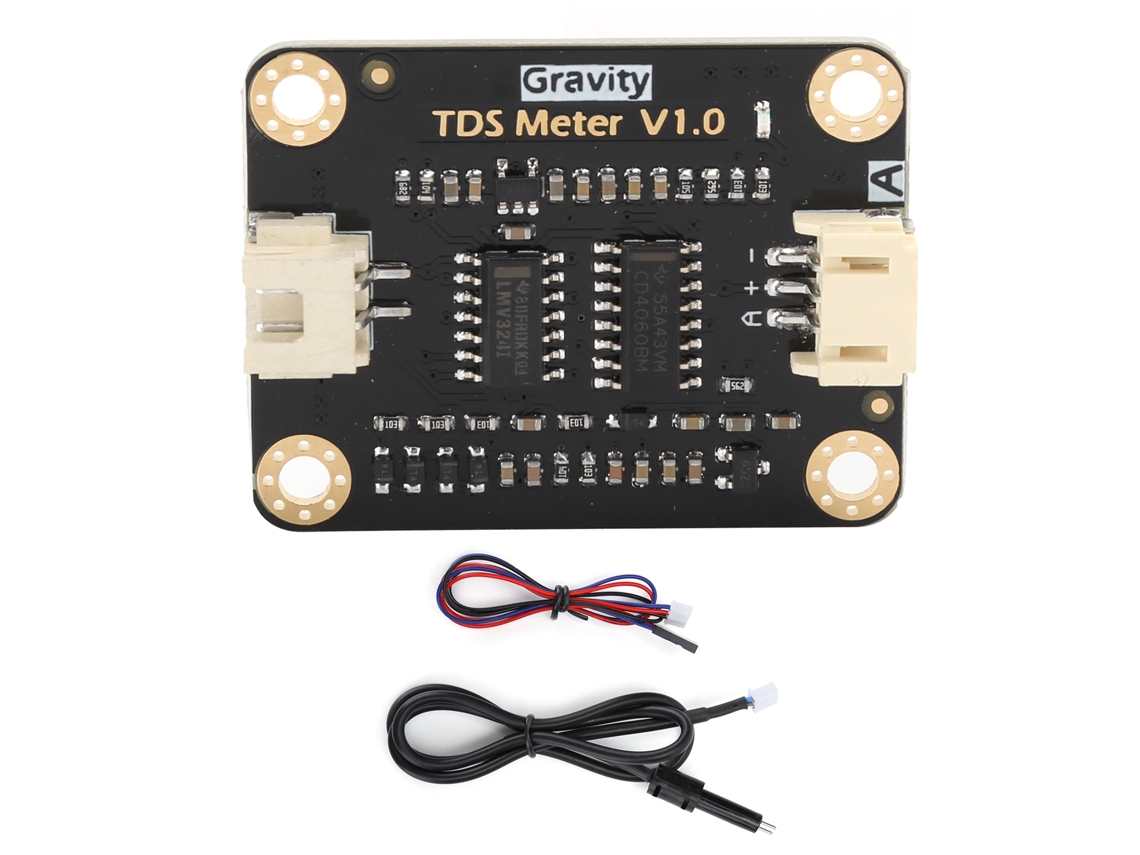 Sonda Impermeable Para Medición De Tds, Placa Adaptadora Para Sensor De Conductividad Del Agua Y Señal Analógica