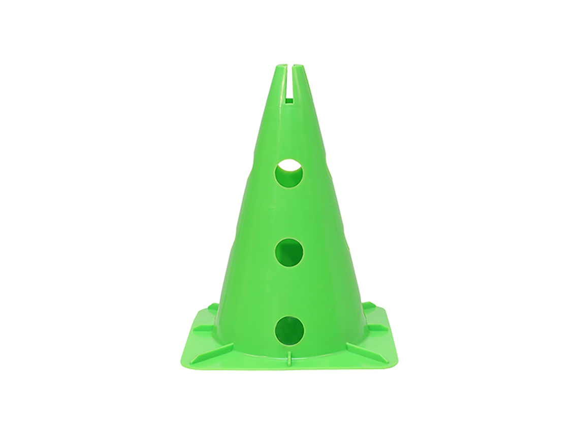Cono con soporte para pica y aro base cuadrada