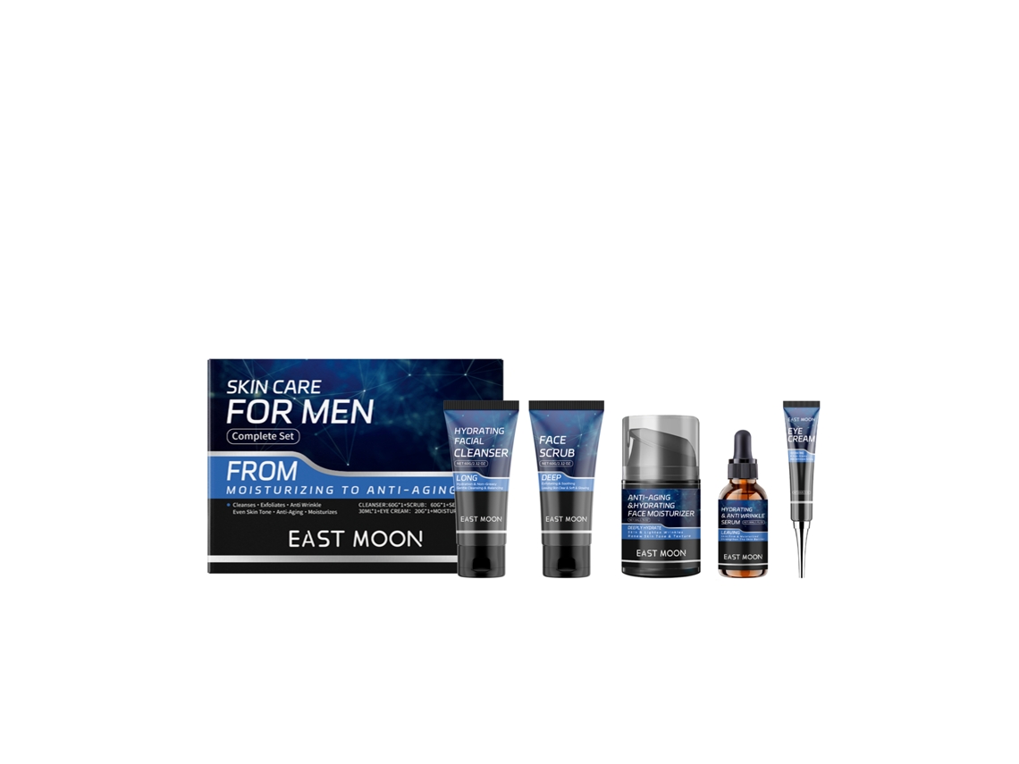 Set de regalo para el cuidado facial masculino