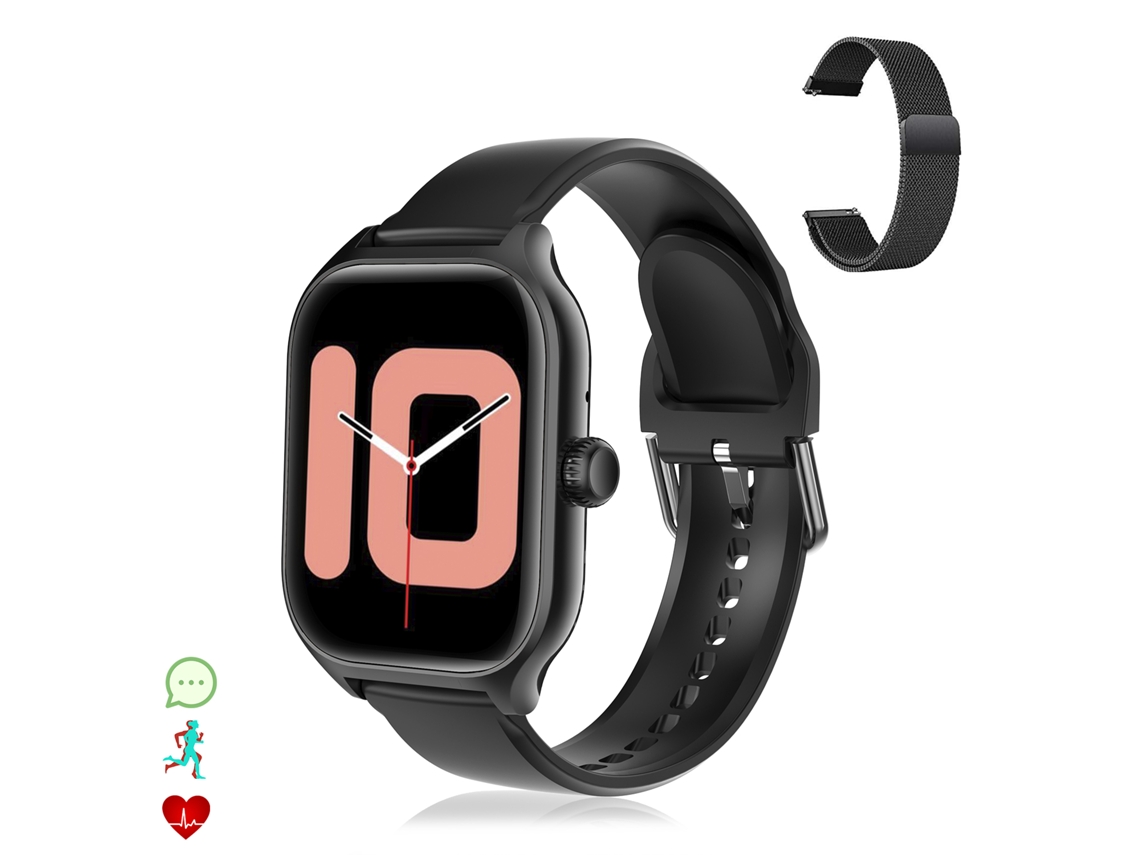 Smartwatch Gt4 Pro con llamadas Bluetooth, notificaciones push, rastreador deportivo y de salud, corona multifuncional.