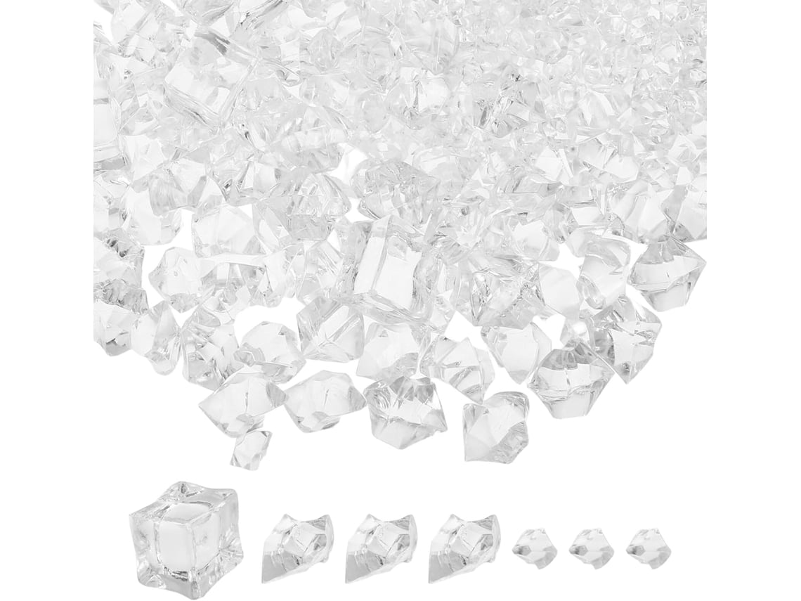 Práctico y reutilizable: Gracias a sus gránulos de hielo de plástico y cubitos de hielo artificiales, estos