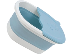 Bassine Pliable Para Garçon Y Filles Bleu En Pp Billes De Massage, Seau De Bain Pieds La Maison