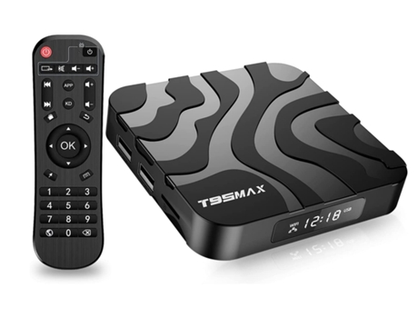 TV Box 4GB RAM 32GB ROM Android 12.0 H618 CPU de cuatro núcleos, Android Box 4K 6K Dual WiFi 2.4G/5G BT 5.0 TV Box Android (Negro) BISBISOUS