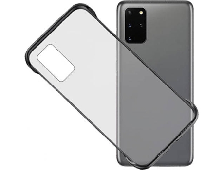 Carcasa Samsung Galaxy S20 Plus PHONECARE Invisible Bumper Transparente, Negro