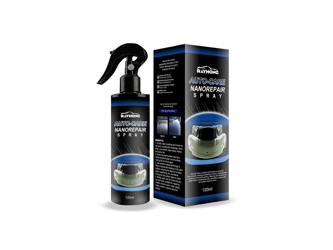 Rayhong Nano Spray Pulidor para Reparación de Rayos X y Brillo en Automóviles