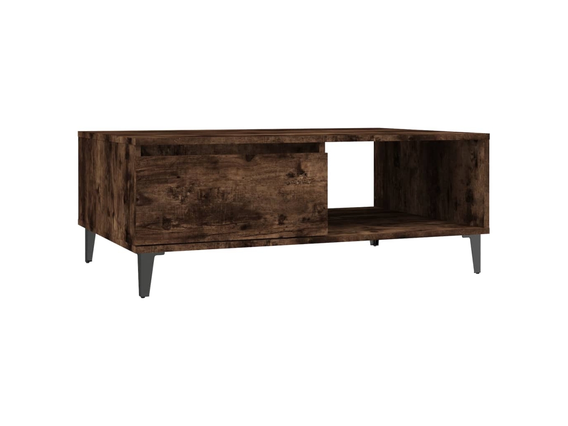 Mesa de centro de roble ahumado MAISON EXCLUSIVE (90x60x35 cm)