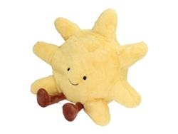 Peluche Suave Y Agradable Al Tacto Con Forma De Sol, Cojín Decorativo Para El Coche O La Oficina De Los Niños.