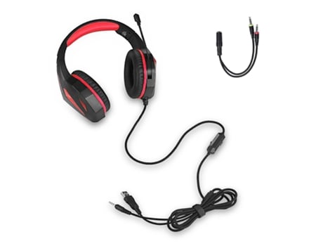 Auriculares Gaming Pc With Microphone J5 Usb 3.5Mm -Blue Pc Gaming Con Micrófono J5 Usb 3.5Mm -Azul