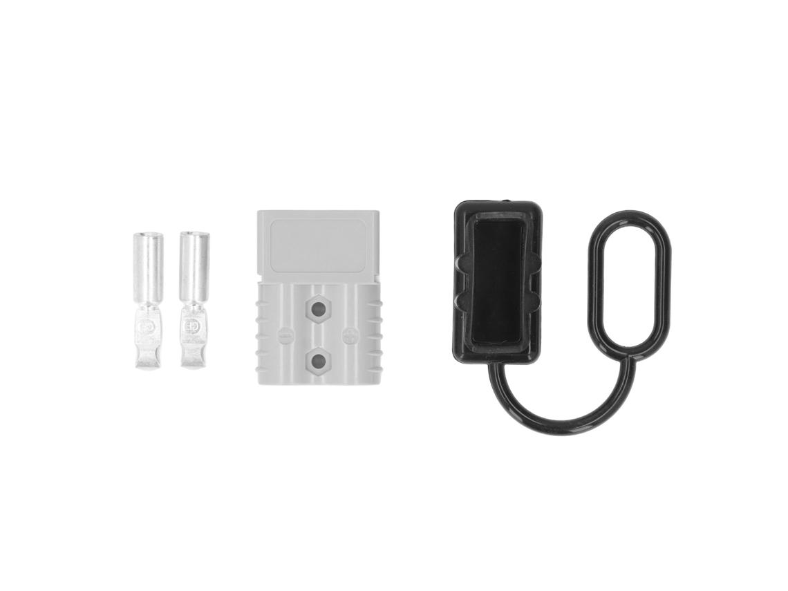 Conector Rápido De Batería 120a 600v Con Terminal Para Cables De 2/4/6/7awg.